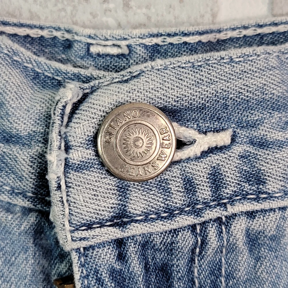 Gitano Jeans Wear Vintage 80's 90's Mom Jean Short With Cart Holder Pocket